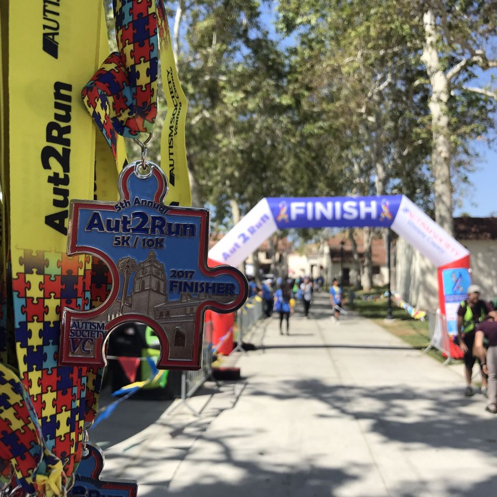 Aut2Run - 2017 finishers medal - Active Life Near Me - Camarillo, California Aut2Run - 2017 finishers medal - Active Life Near Me - Camarillo, California