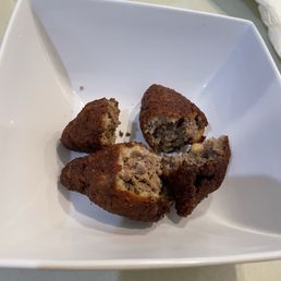 The burnt kibbih The burnt kibbih
