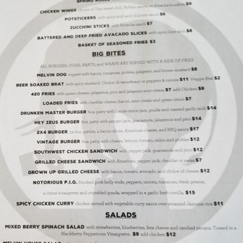 Melvin Brewing - Menu (June 2019) - Breweries Near Me - Alpine, Wyoming Melvin Brewing - Menu (June 2019) - Breweries Near Me - Alpine, Wyoming