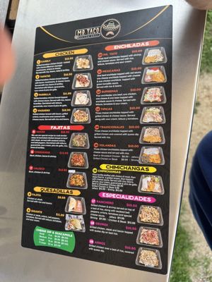 Menu photo 1 Mr Taco Mexican Grill Corning, AR
