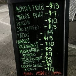 Beto’s - Menu