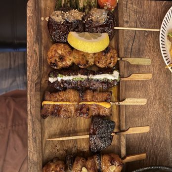 Chome - combo 7 skewers - Izakaya Near Me - San Francisco, California