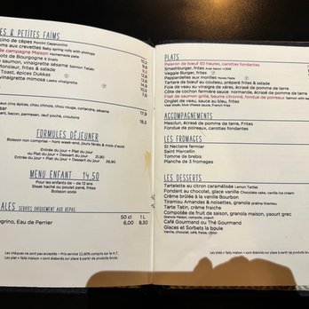 Le Relais Odéon - Menu - Bistros Near Me - Paris, 75 Le Relais Odéon - Menu - Bistros Near Me - Paris, 75
