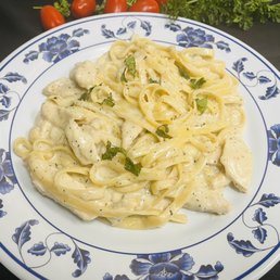 Fettuccine Alfredo with Chicken