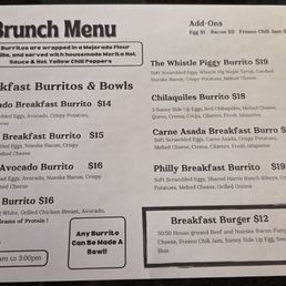 Brunch menu 4/2026 Brunch menu 4/2026