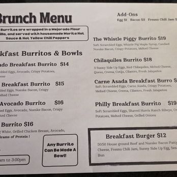 Kings Row Gastropub - Brunch menu 4/2026 - Gastropubs Near Me - Pasadena, California