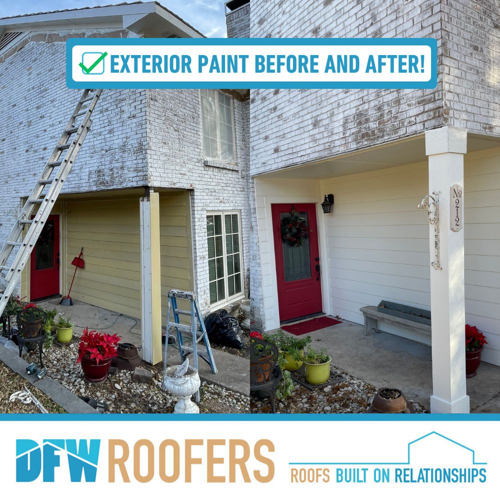 Slide of DFW Roofers