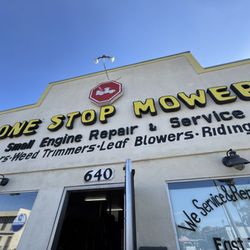 One Stop Mower - The Front