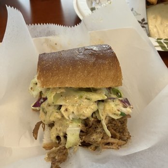 Smorgasburg - Pork po boy - Food Court Near Me - New York, New York