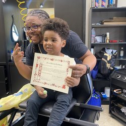 My sons first hair cut!
