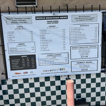 World Seafoods - Menu - Seafood Markets Near Me - Los Angeles, California World Seafoods - Menu - Seafood Markets Near Me - Los Angeles, California