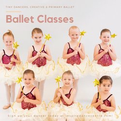 Inspire Dance Centre - Every level of ballet class available