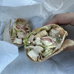 Daily Brew Coffee House - Chicken Fajita on Whole Wheat Wrap