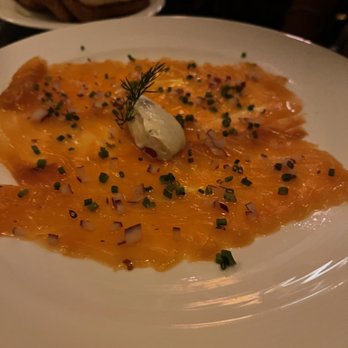 Bemelmans Bar - Smoked salmon - Cocktail Bars Near Me - New York, New York