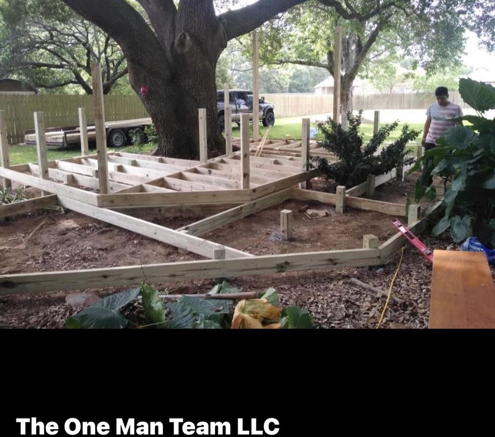 Slide of The One Man Team