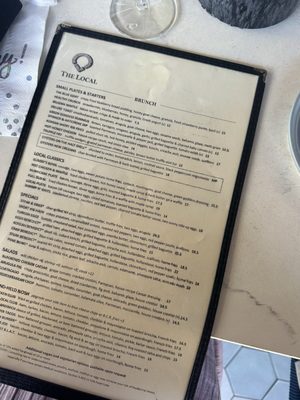 Menu photo 2 The Local Neptune Beach, FL