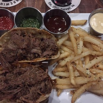 La Cabra Brewing - Brisket Tacos, awesome! - Brewpubs Near Me - Berwyn, Pennsylvania