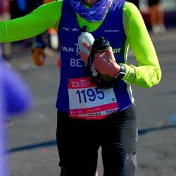 TCS New York City Marathon - Our 70s age group matathoner friend Bette. Her 15th NYC marathon!  -  -  -  11/2/2025