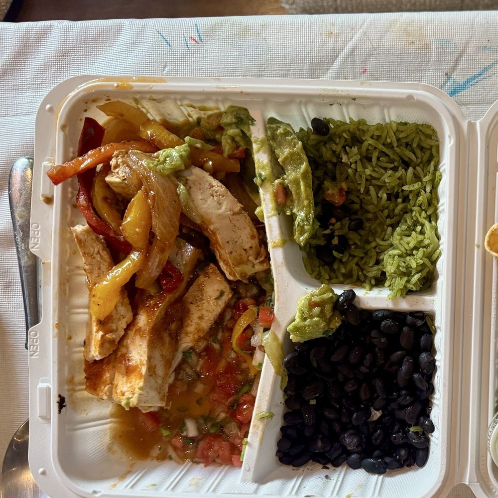 La Bodeguita 2 - Vegan tofu fajitas. - Mexican Near Me - Guerneville, California