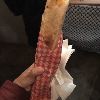 Shawarmaji - Super long shawarma wrap! - Middle Eastern Near Me - Oakland, California