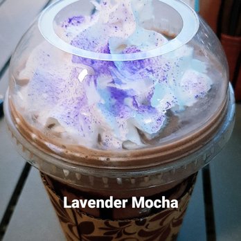 Di'lishi - Lavender Mocha - Coffee & Tea Near Me - Freeport, Florida Di'lishi - Lavender Mocha - Coffee & Tea Near Me - Freeport, Florida