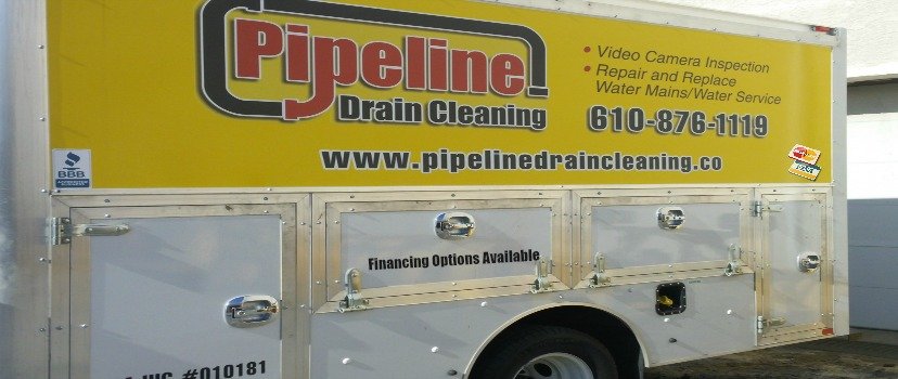 Slide of Pipeline Drain Cleaning
