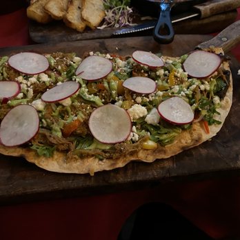 Longitud315 - Tostada de deshebrada - half order - Latin American Near Me - Highwood, Illinois Longitud315 - Tostada de deshebrada - half order - Latin American Near Me - Highwood, Illinois