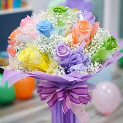 Flower In Love - Hong Kong Rainbow arrangement