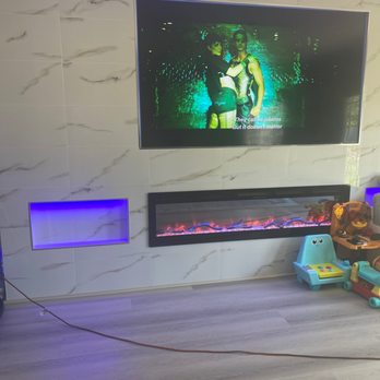 Tim Handy - He did an excellent job build up my entertainment wall,, - Handyman Near Me
