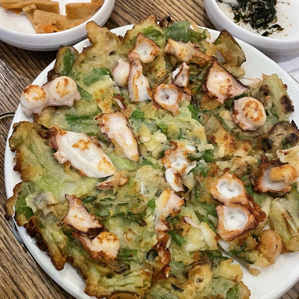 Sam Woo Jung - Pancake Pajeon - Korean Near Me - New York, New York Sam Woo Jung - Pancake Pajeon - Korean Near Me - New York, New York
