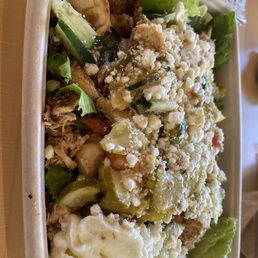 Chicken shawarma salad Chicken shawarma salad