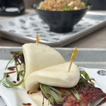 1-800-Lucky - Pork Belly BAO and Chicken Fried Rice. - Asian Fusion Near Me - Miami, Florida 1-800-Lucky - Pork Belly BAO and Chicken Fried Rice. - Asian Fusion Near Me - Miami, Florida