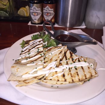 The River Grill - The filet mignon quesadillas with BBQ. Really good - Seafood Near Me - Newburgh, New York The River Grill - The filet mignon quesadillas with BBQ. Really good - Seafood Near Me - Newburgh, New York