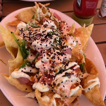 Marker 88 - Tuna nachos ...get these ! - Seafood Near Me - Islamorada, Florida Marker 88 - Tuna nachos ...get these ! - Seafood Near Me - Islamorada, Florida