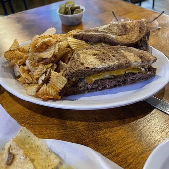 Barrels Taphouse and Grill - Mizzou Melt and chips - American Near Me - O'Fallon, Missouri Barrels Taphouse and Grill - Mizzou Melt and chips - American Near Me - O'Fallon, Missouri