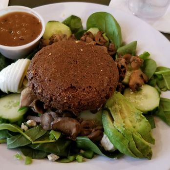 Basement Burger Bar - Custom salad with falafel - American Near Me - Detroit, Michigan