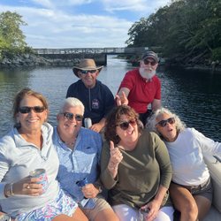Woods Hole Island Tours - Our crew on the tour!