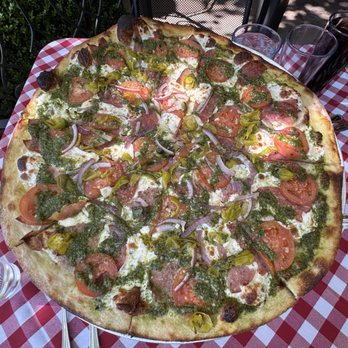 Grimaldi's Pizzeria - 18" Italian Hero Pesto Pizza - Pizza Near Me - Meridian, Idaho Grimaldi's Pizzeria - 18" Italian Hero Pesto Pizza - Pizza Near Me - Meridian, Idaho