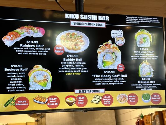 Menu photo 7 Kiku Shushi Bar New Albany, OH