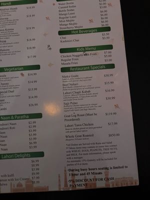 Menu photo 2 Lahore Restaurant Secaucus, NJ Menu photo 2 Lahore Restaurant Secaucus, NJ