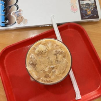 Steady Pace Coffee - iced latte with jasmine syrup - Coffee & Tea Near Me - El Paso, Texas Steady Pace Coffee - iced latte with jasmine syrup - Coffee & Tea Near Me - El Paso, Texas