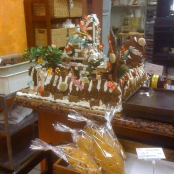 Crown Bakery - Gingerbread house on display next to the cash register - Bakeries Near Me - Las Vegas, Nevada