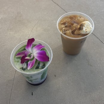 Deeply Cafe & Bottle Shop - Blueberry Matcha Latte Sweet Potato Pie Latte - Coffee & Tea Near Me - Orlando, Florida Deeply Cafe & Bottle Shop - Blueberry Matcha Latte Sweet Potato Pie Latte - Coffee & Tea Near Me - Orlando, Florida