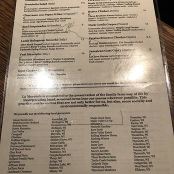 La Merenda - Menu - Tapas Bars Near Me - Milwaukee, Wisconsin