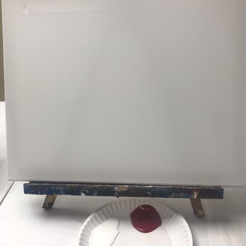 Painting with a Twist - Blank canvas - Paint & Sip Near Me - Plantation, Florida