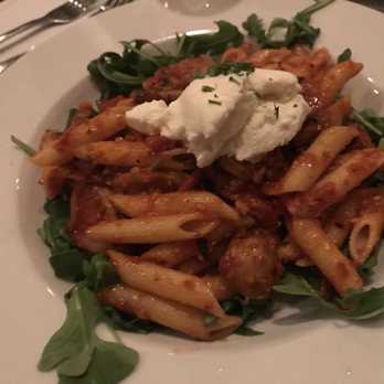 Acqua e Farina - Sausage penne pasta - Italian Near Me - Hayward, California