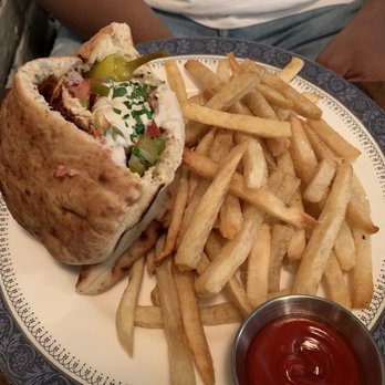 Cafe Mogador - Chicken Kebab Sandwich - Moroccan Near Me - Brooklyn, New York Cafe Mogador - Chicken Kebab Sandwich - Moroccan Near Me - Brooklyn, New York