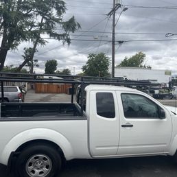 Newly installed bed rack!