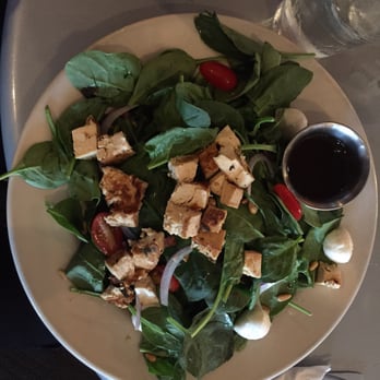 Brasil - Caprese salad with tofu. Would definitely avoid ordering if I were you. - Breakfast & Brunch Near Me - Houston, Texas