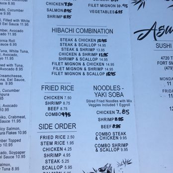 Asuka Sushi & Hibatchi - Sushi Bars Near Me - Fort Smith, Arkansas Asuka Sushi & Hibatchi - Sushi Bars Near Me - Fort Smith, Arkansas
